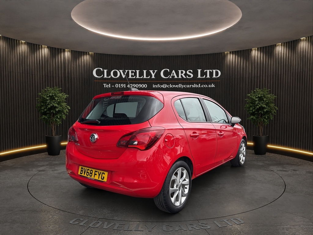 Vauxhall Corsa 1.4I Ecotec Energy Hatchback Eur BV68FYG Red #4