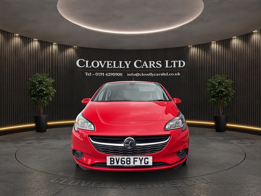 Vauxhall Corsa 1.4I Ecotec Energy Hatchback Eur BV68FYG Red #2