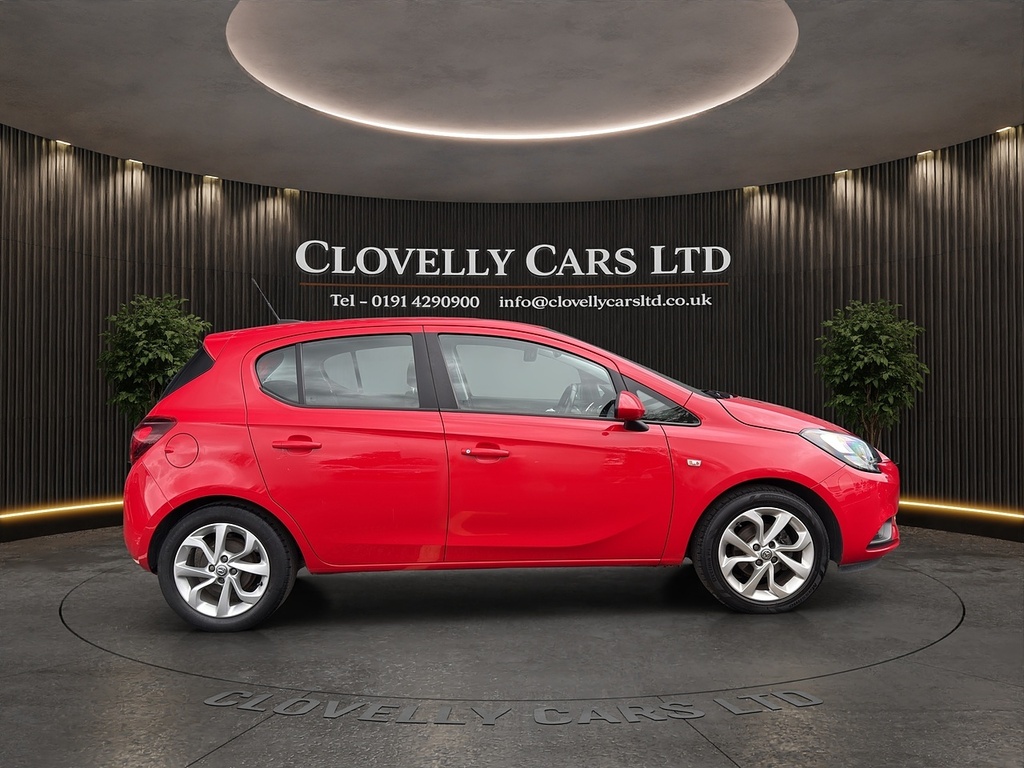 Vauxhall Corsa 1.4I Ecotec Energy Hatchback Eur BV68FYG Red #6
