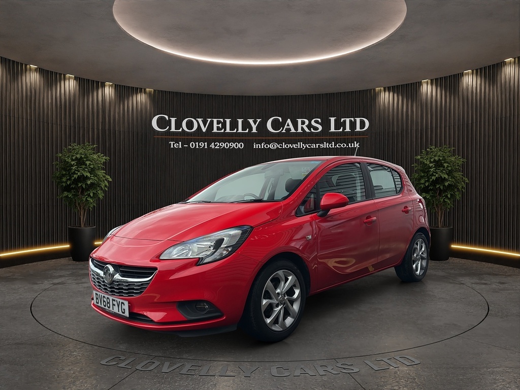 Vauxhall Corsa 1.4I Ecotec Energy Hatchback Eur BV68FYG Red #3