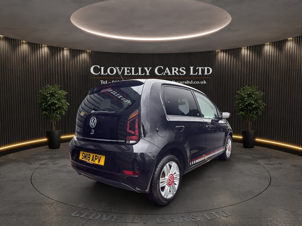 Volkswagen Up 1.0 Up Beats Hatchback Euro 6 SM18APV Black #6