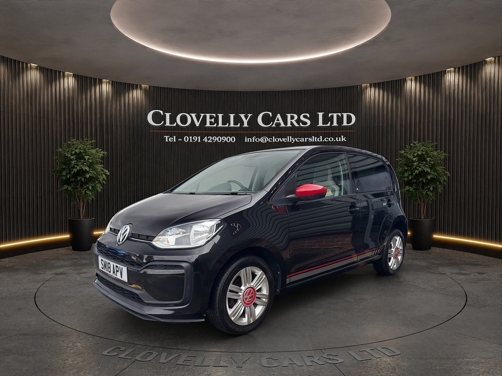 Volkswagen Up 1.0 Up Beats Hatchback Euro 6 SM18APV Black #5