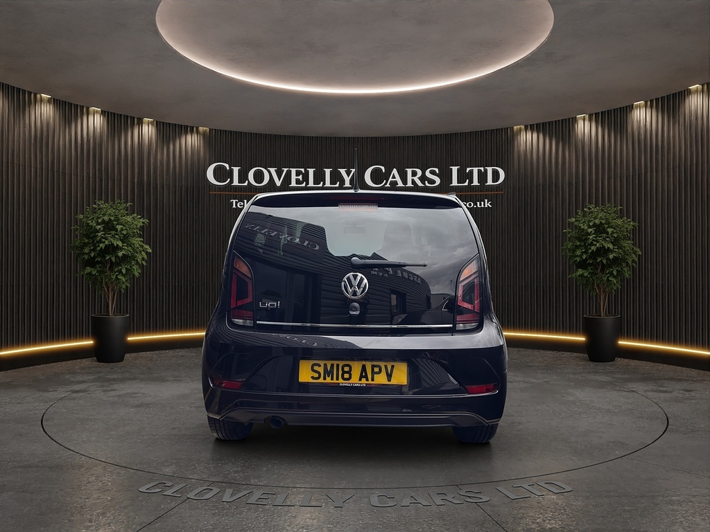 Volkswagen Up 1.0 Up Beats Hatchback Euro 6 SM18APV Black #4