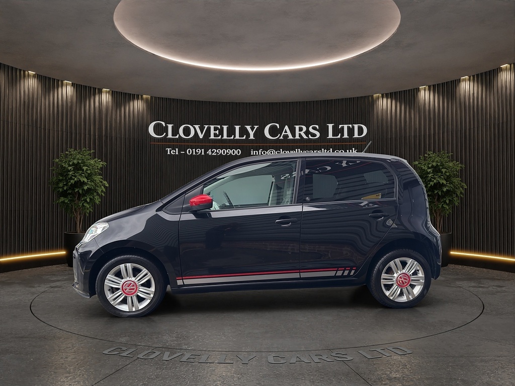 Volkswagen Up 1.0 Up Beats Hatchback Euro 6 SM18APV Black #3