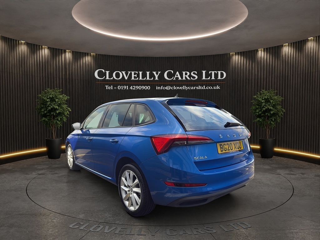 Skoda Scala Se L Tsi Dsg BG20XOU Blue #4