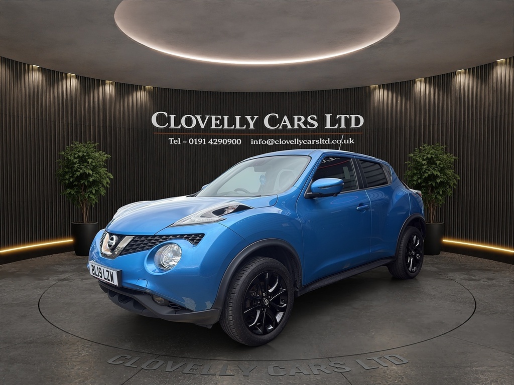 Nissan Juke 1.6 Tekna Suv Euro 6 112 Ps BL19LZW Blue #5