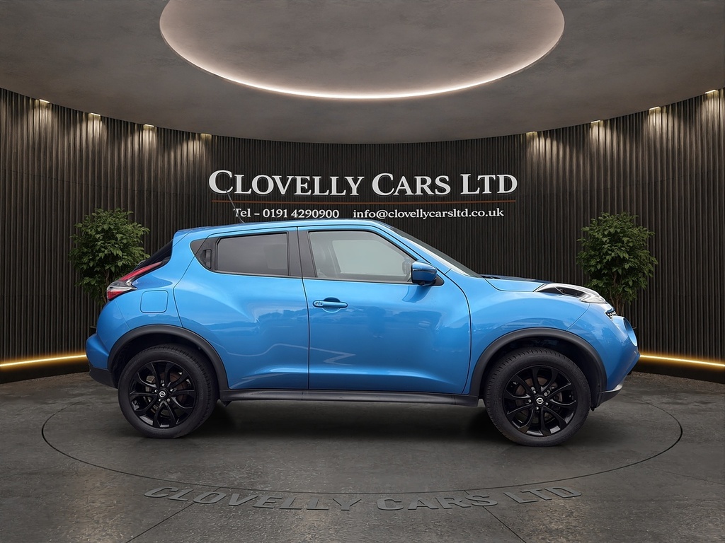 Nissan Juke 1.6 Tekna Suv Euro 6 112 Ps BL19LZW Blue #3