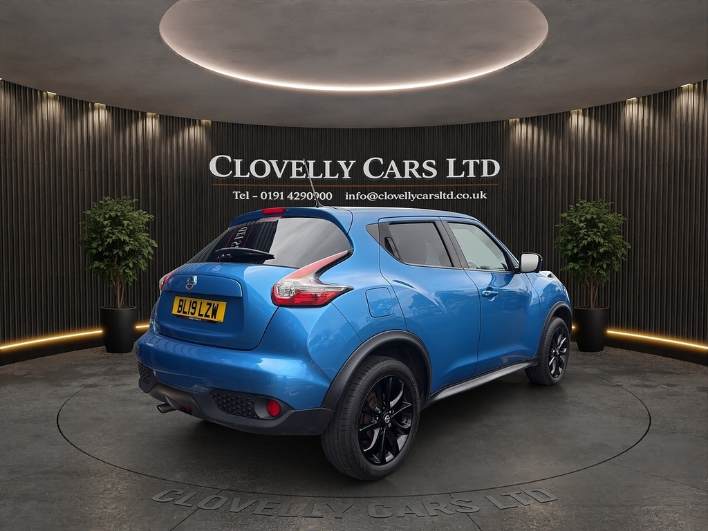 Nissan Juke 1.6 Tekna Suv Euro 6 112 Ps BL19LZW Blue #4