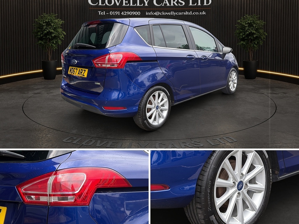 Ford B-Max 1.0 Ecoboost Zetec 5Dr- With Rear Parking Sensors Silver #9