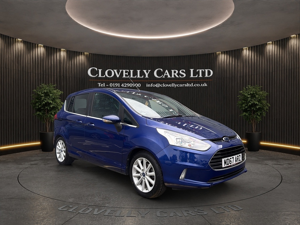 Ford B-Max 1.0 Ecoboost Zetec 5Dr- With Rear Parking Sensors Silver #1