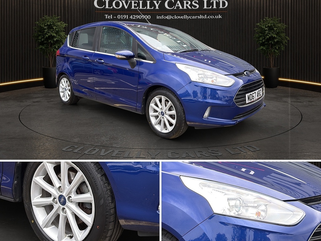 Ford B-Max 1.0 Ecoboost Zetec 5Dr- With Rear Parking Sensors Silver #29