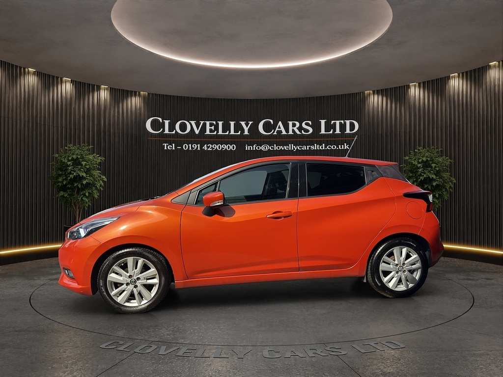 Nissan Micra 1.0 Ig-t Acenta Hatchback Euro 6 Orange #6