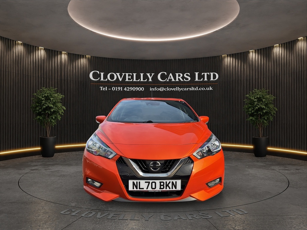 Nissan Micra 1.0 Ig-t Acenta Hatchback Euro 6 Orange #2