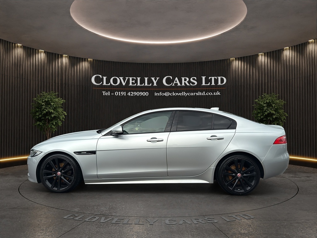 Jaguar XE 2.0D R-sport Saloon Euro 6 Ss Silver #3