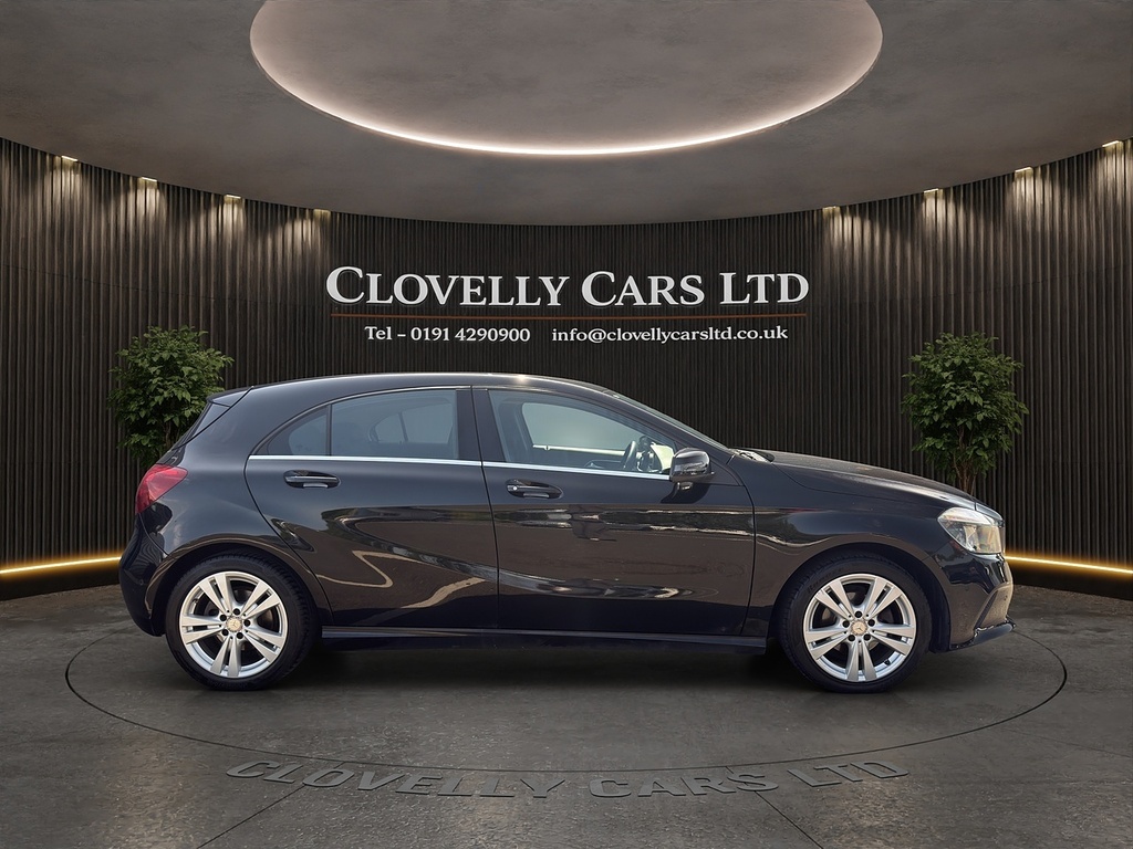 Mercedes-Benz A Class 1.5 A180d Sport Executive Hatchback 7 NU16XHA Black #3