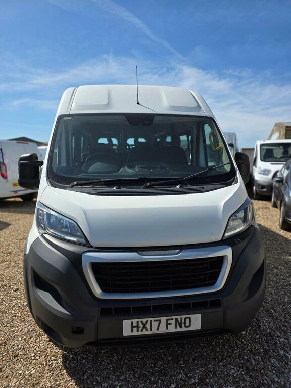 Peugeot Boxer Window Van 2.0 Bluehdi 440 L4 H2 Euro 6 2017 White #2
