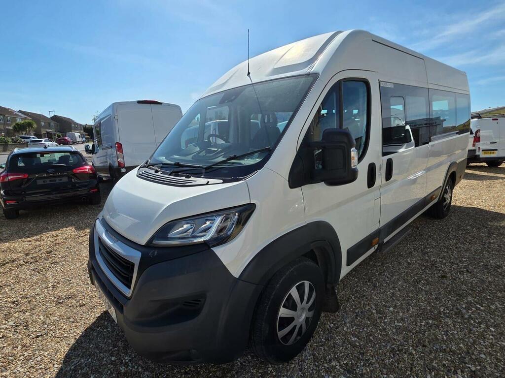 Peugeot Boxer Window Van 2.0 Bluehdi 440 L4 H2 Euro 6 2017 White #3