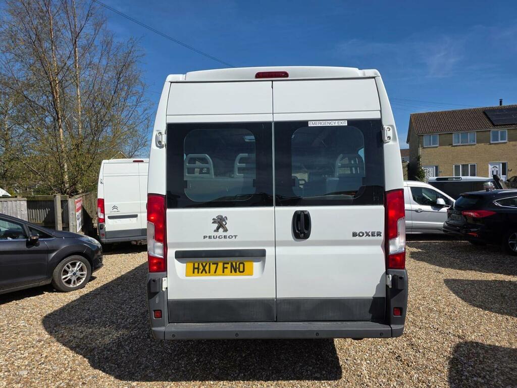 Peugeot Boxer Window Van 2.0 Bluehdi 440 L4 H2 Euro 6 2017 White #5