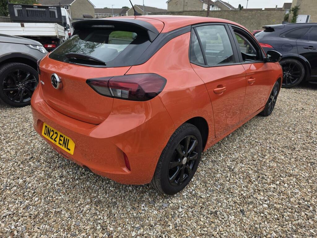 Vauxhall Corsa Hatchback 1.2 Se Edition Euro 6 202222 DN22ENL Orange #4
