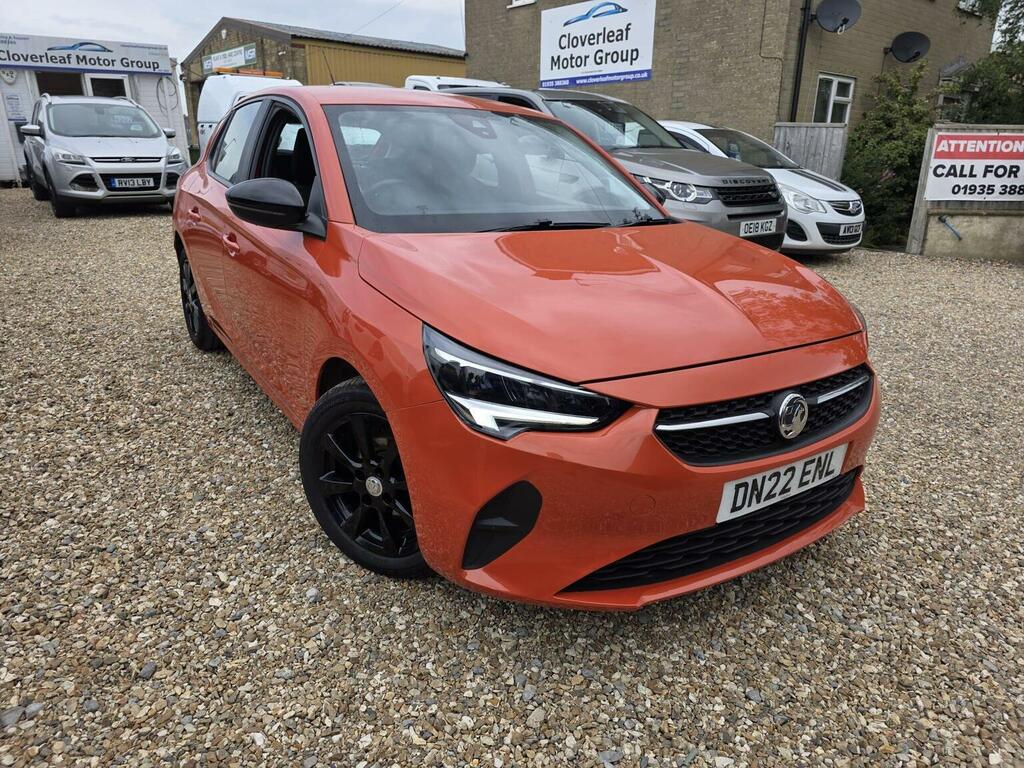 Vauxhall Corsa Hatchback 1.2 Se Edition Euro 6 202222 Orange