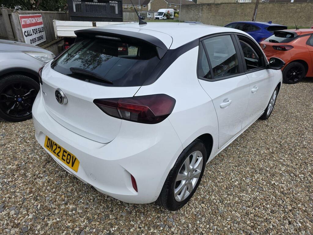 Vauxhall Corsa Hatchback 1.2 Se Edition Euro 6 202222 DN22EOV White #4