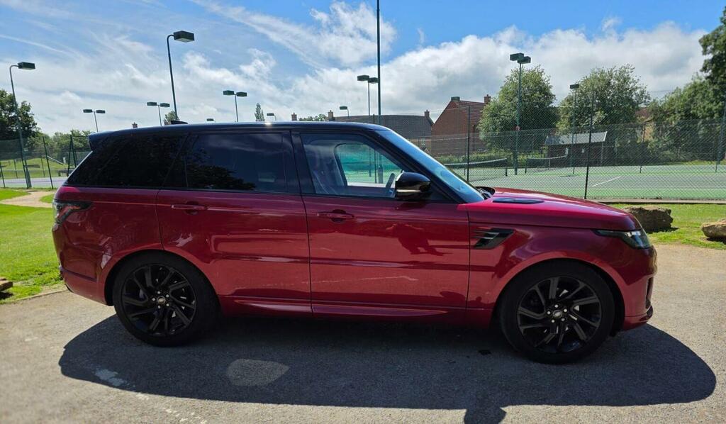 Land Rover Range Rover Sport Suv 3.0 Sd V6 Hse Dynamic 4Wd Euro 6 Ss MK68HRL Red #4