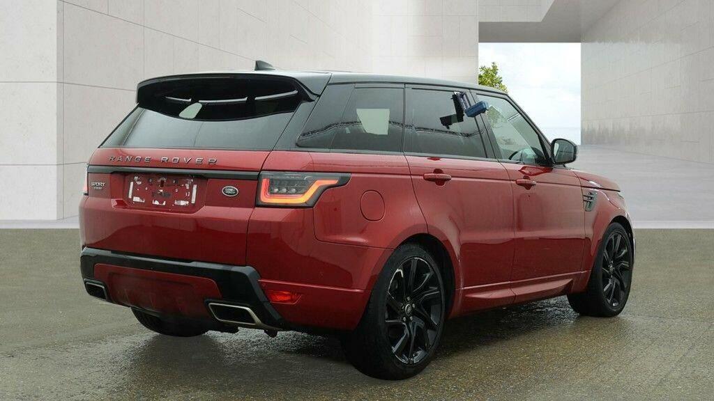 Land Rover Range Rover Sport Suv 3.0 Sd V6 Hse Dynamic 4Wd Euro 6 Ss MK68HRL Red #4