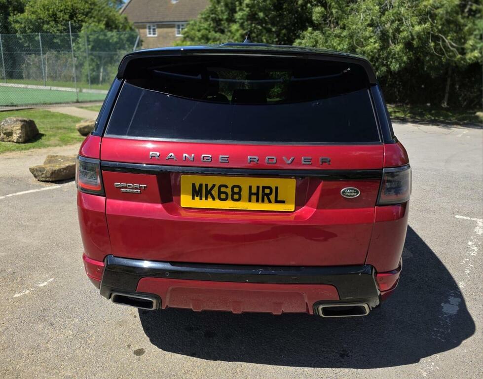 Land Rover Range Rover Sport Suv 3.0 Sd V6 Hse Dynamic 4Wd Euro 6 Ss MK68HRL Red #6