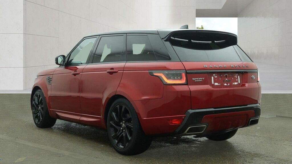 Land Rover Range Rover Sport Suv 3.0 Sd V6 Hse Dynamic 4Wd Euro 6 Ss MK68HRL Red #3