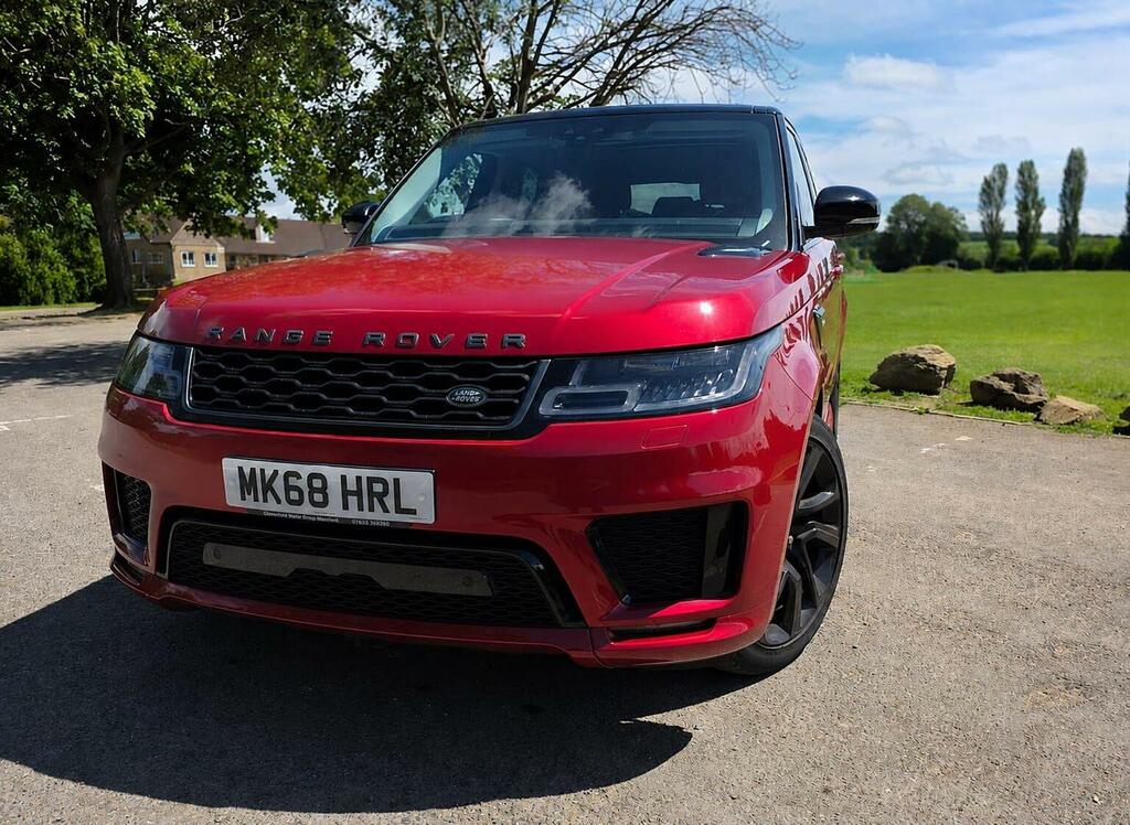 Land Rover Range Rover Sport Suv 3.0 Sd V6 Hse Dynamic 4Wd Euro 6 Ss Red