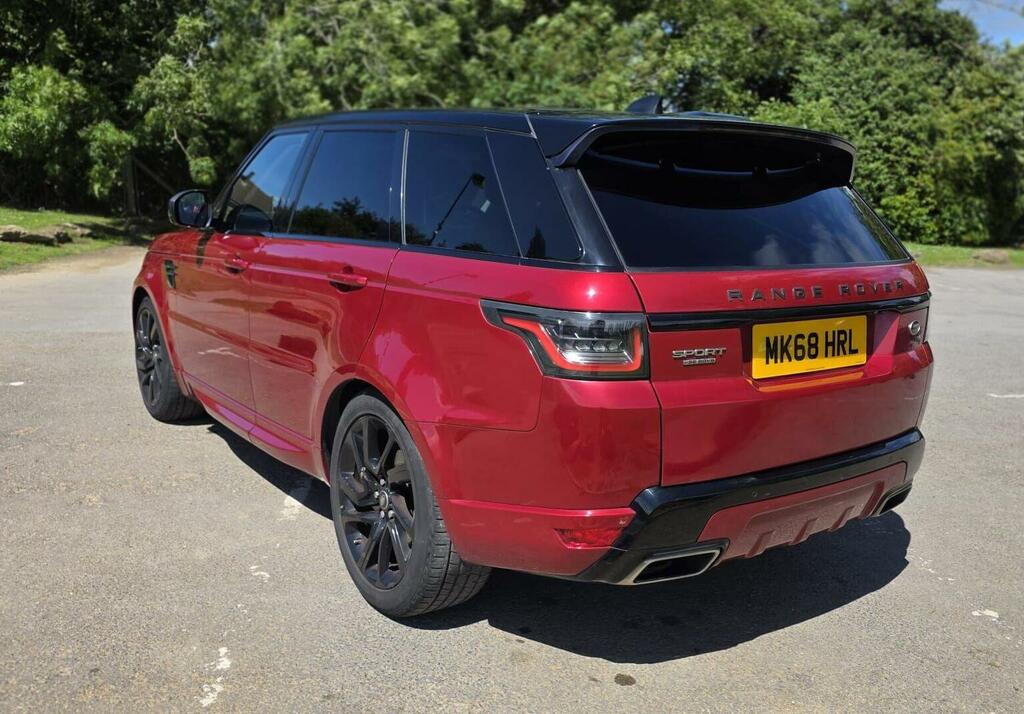 Land Rover Range Rover Sport Suv 3.0 Sd V6 Hse Dynamic 4Wd Euro 6 Ss MK68HRL Red #5