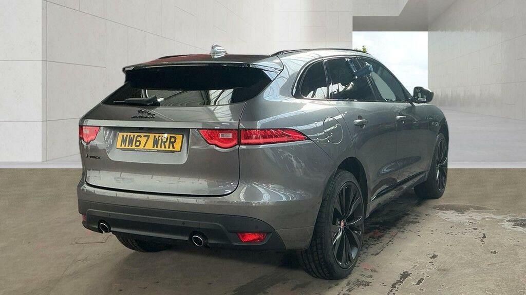 Jaguar F-Pace 2.0 D240 R-sport Awd Euro 6 Ss Grey #4