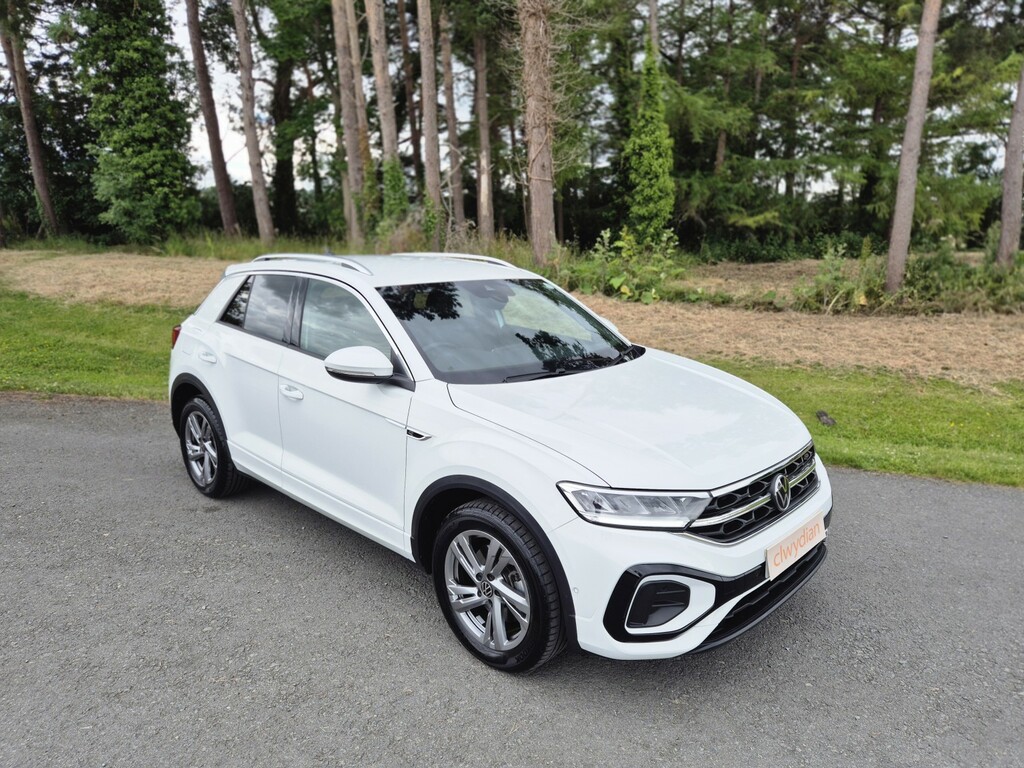 Volkswagen T-Roc Suv 2.0 Tdi R-line Dsg 202574 DH74GDV White