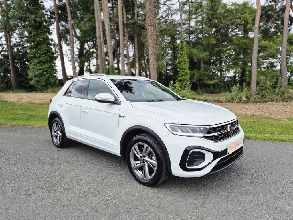 Volkswagen T-Roc Suv 2.0 Tdi R-line Dsg 202574 DH74GDV White #2