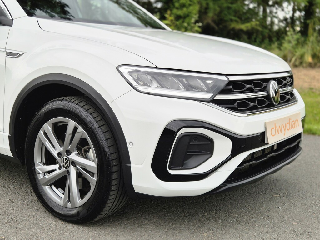 Volkswagen T-Roc Suv 2.0 Tdi R-line Dsg 202574 DH74GDV White #4