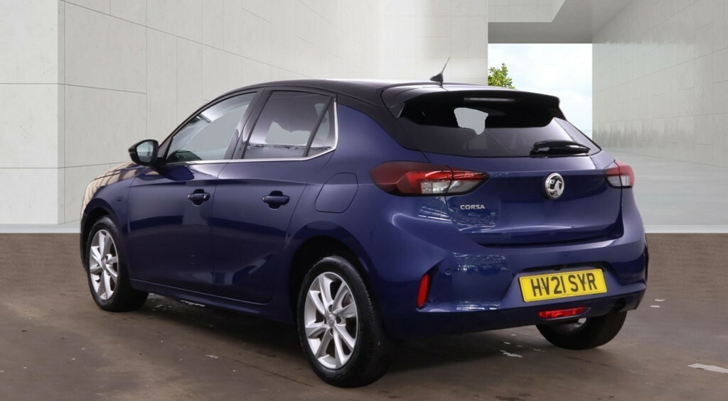 Vauxhall Corsa Hatchback 1.2 Turbo Elite Nav 202121 Blue #4