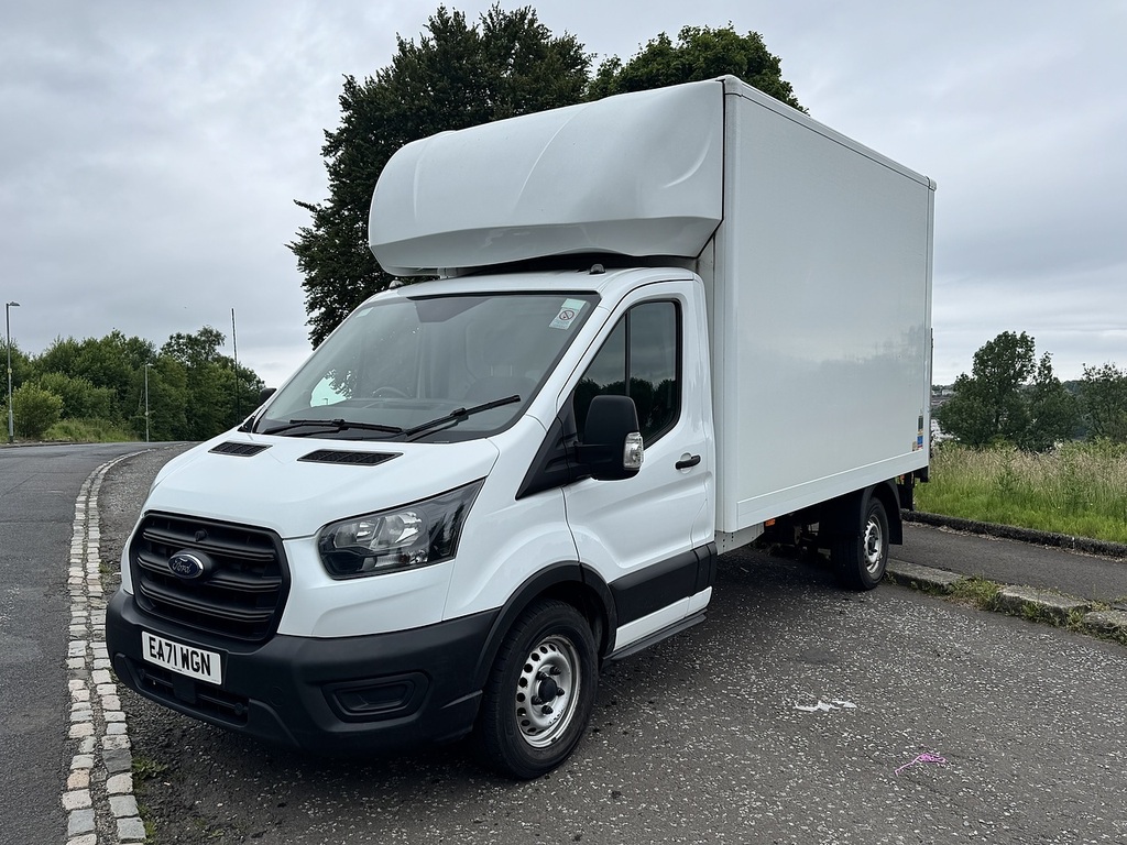 Ford Transit Custom 350 Ecoblue Leader U4319 Ulez White