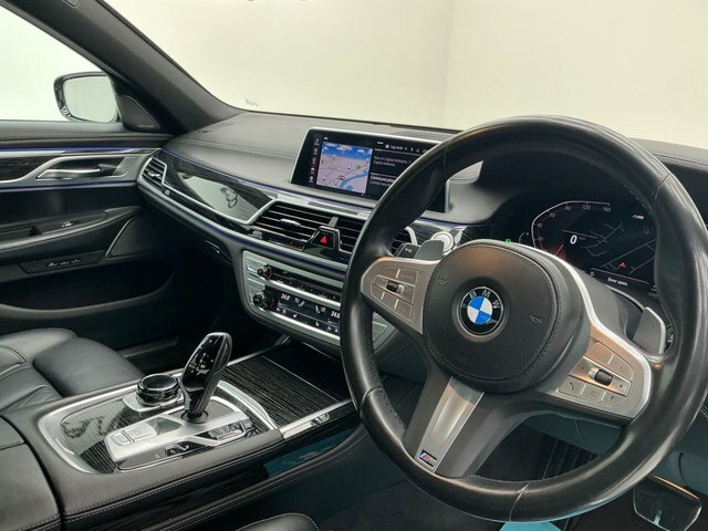 BMW 7 Series 730D Xdrive M Sport Saloon Black #8