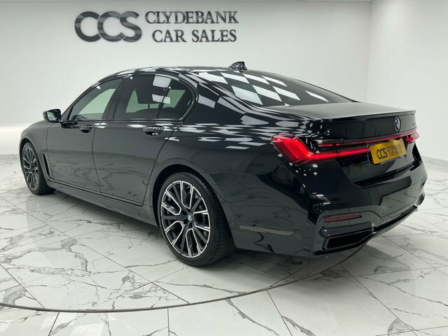 BMW 7 Series 3.0 730D Mht M Sport Saloon Hybrid Black #5