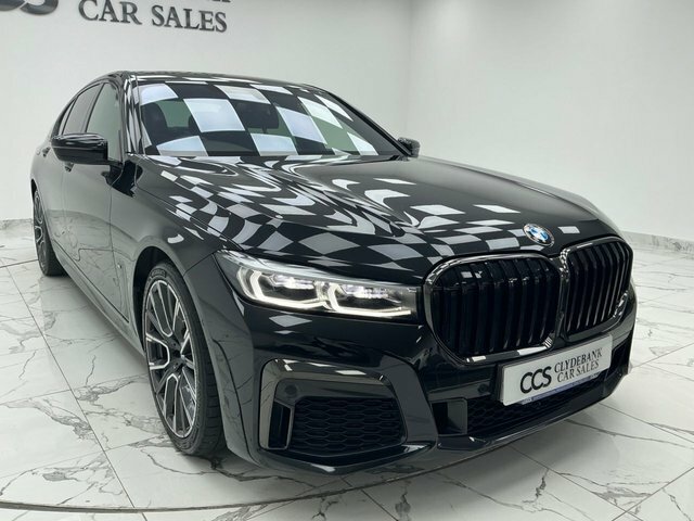 BMW 7 Series 730D Xdrive M Sport Saloon Black #43