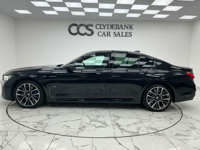 BMW 7 Series 3.0 730D Mht M Sport Saloon Hybrid Black #6