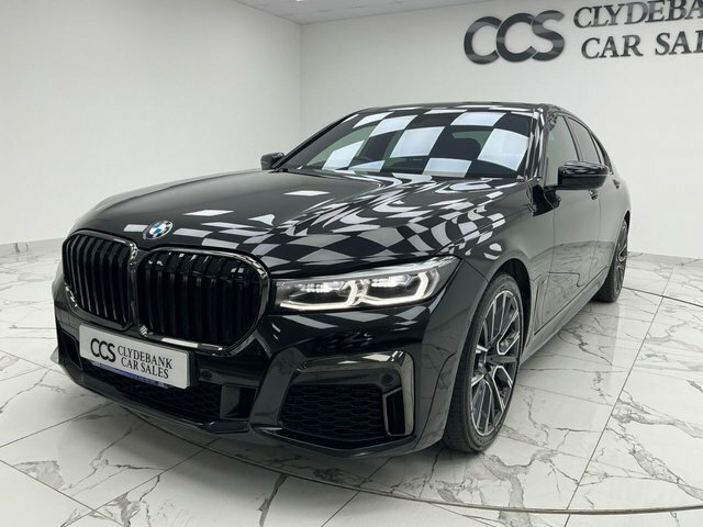 BMW 7 Series 730D Xdrive M Sport Saloon Black #44