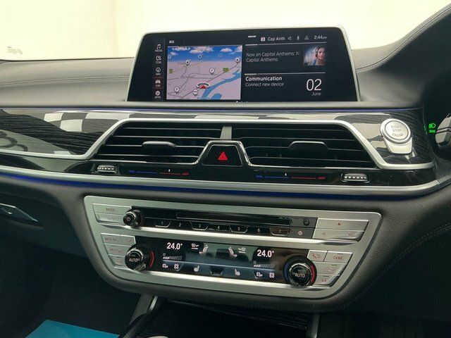 BMW 7 Series 730D Xdrive M Sport Saloon Black #16