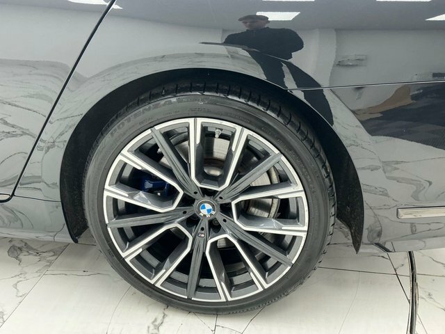 BMW 7 Series 730D Xdrive M Sport Saloon Black #36