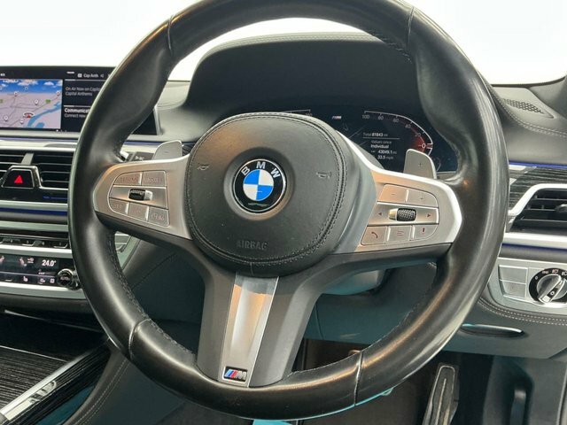 BMW 7 Series 730D Xdrive M Sport Saloon Black #11