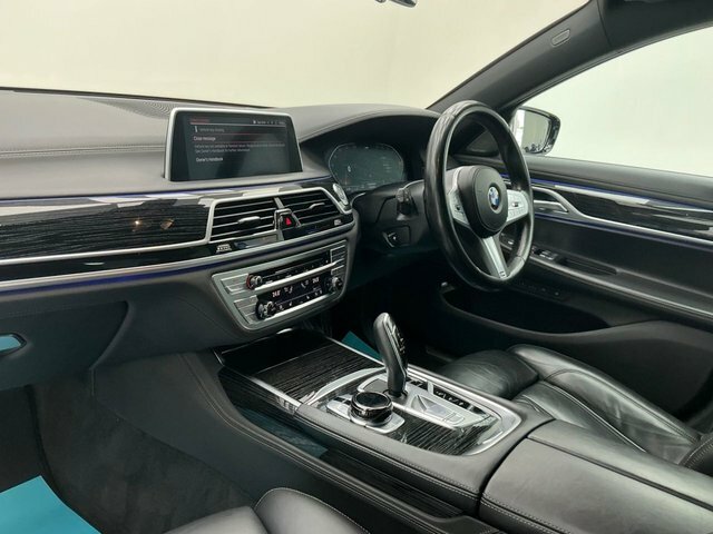 BMW 7 Series 730D Xdrive M Sport Saloon Black #40