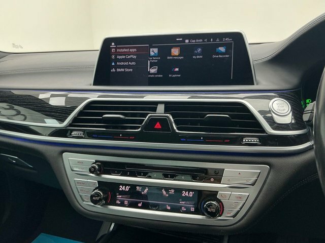 BMW 7 Series 730D Xdrive M Sport Saloon Black #14