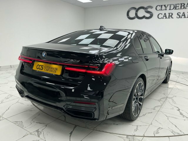 BMW 7 Series 730D Xdrive M Sport Saloon Black #45