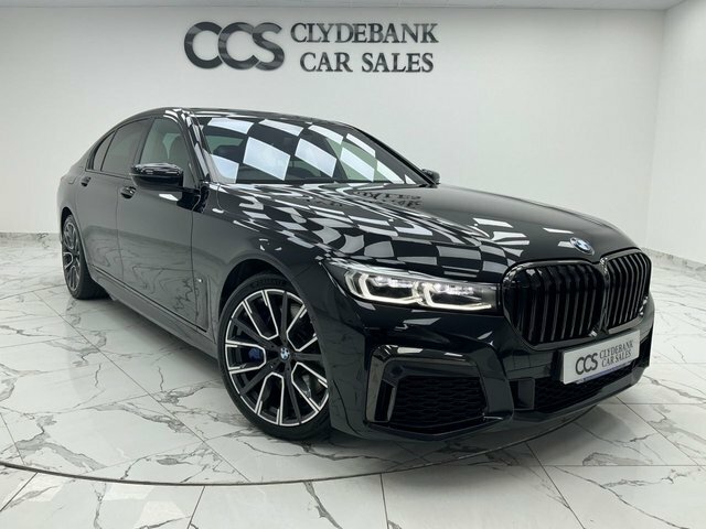 BMW 7 Series 3.0 730D Mht M Sport Saloon Hybrid Black