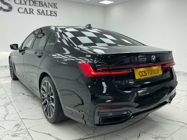 BMW 7 Series 730D Xdrive M Sport Saloon Black #46